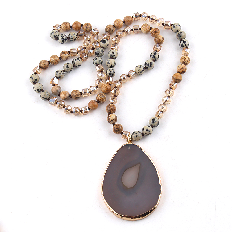 Skincare Rh - Rh Mode Boho Kralen Ketting 8Mm