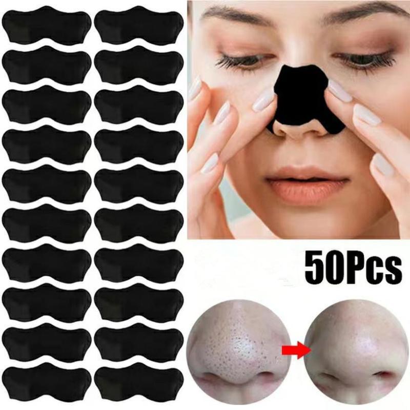 50 stuks Neus Zwarte Puntjes V - Charcoal Pore Strip recensie en prijs